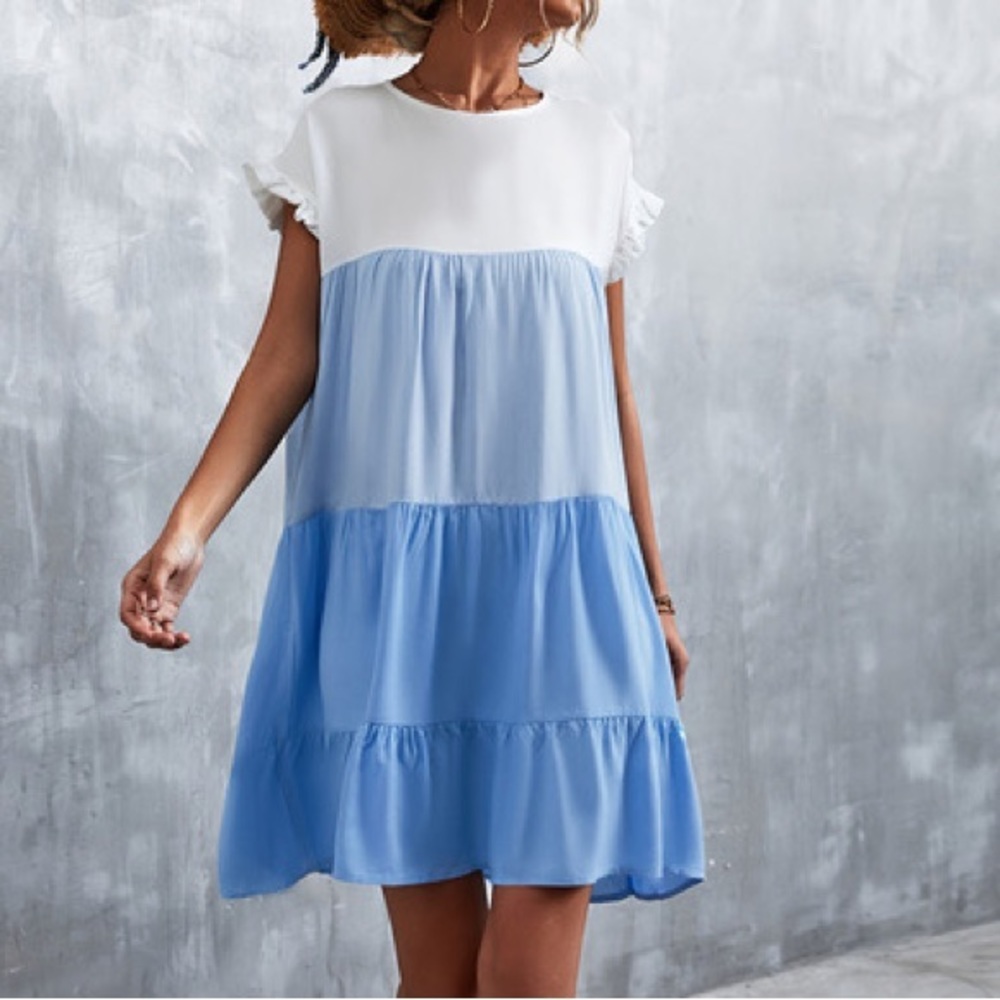 Colorblock dress - Picture 4 of 6